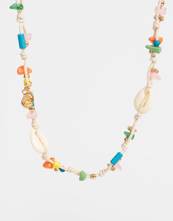 Collares Cortos Beach Collar Corto Beach - Blanco Crudo