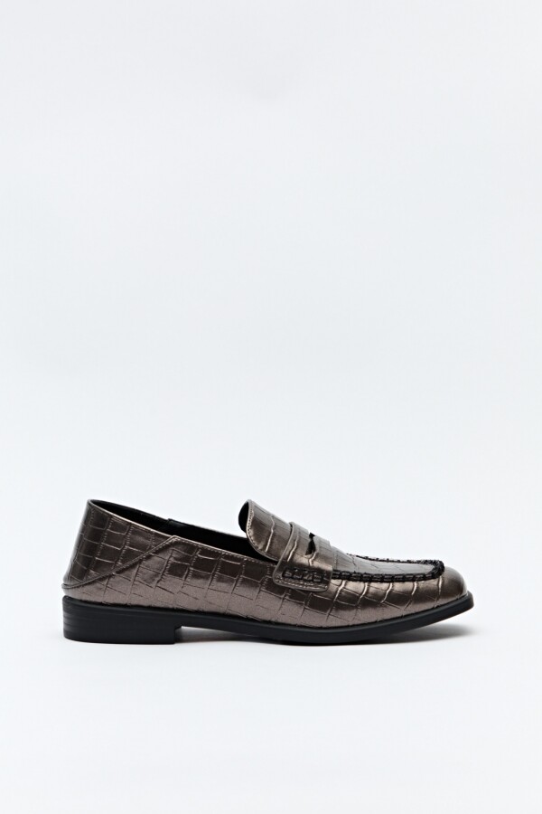 MOCASIN FAZERA Plateado