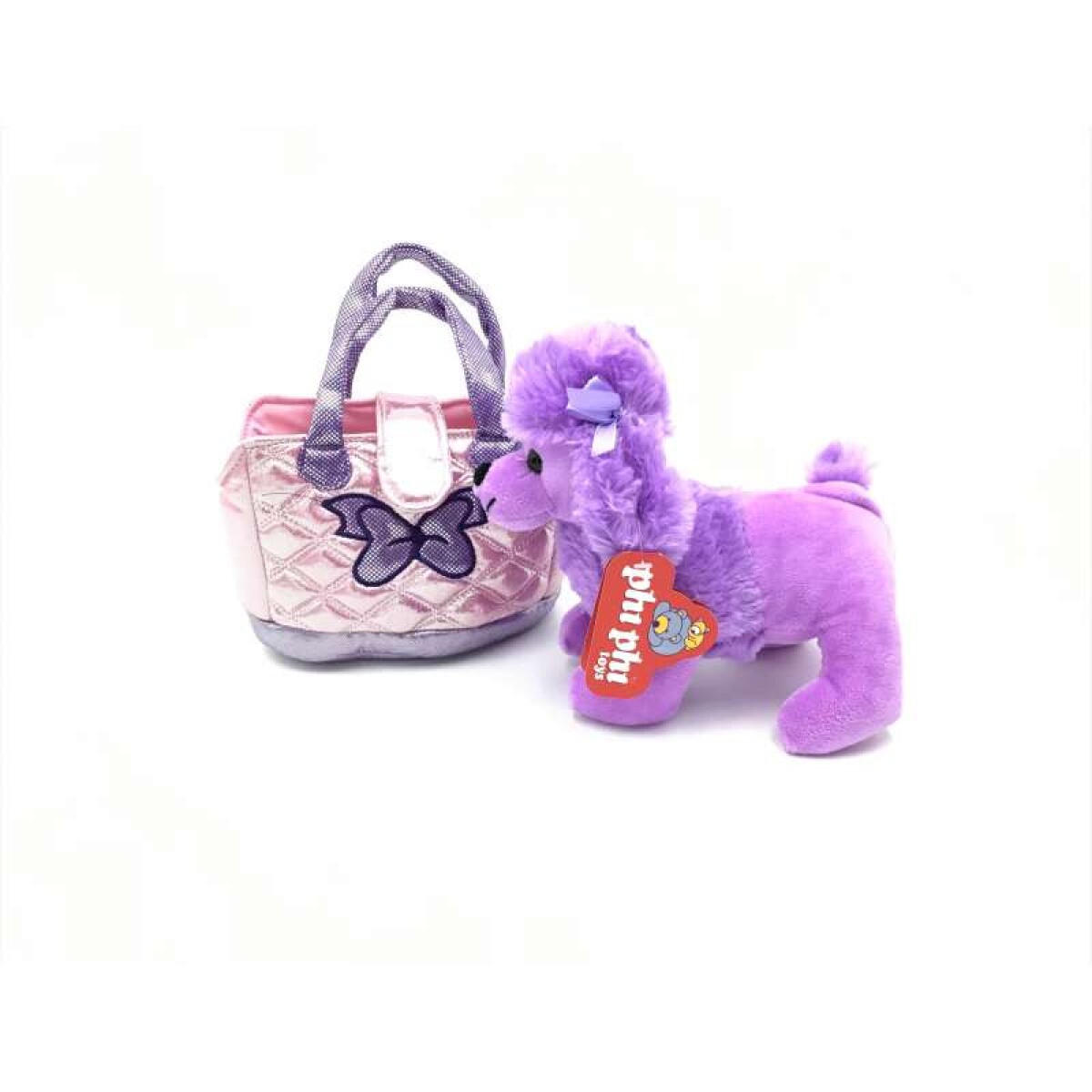 PELUCHE PERRITO CON CARTERA 