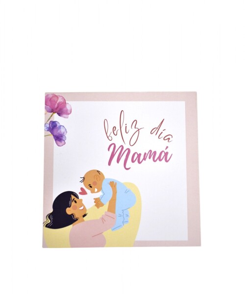 Tarjeta día de la madre 10x10. DISEÑO 3