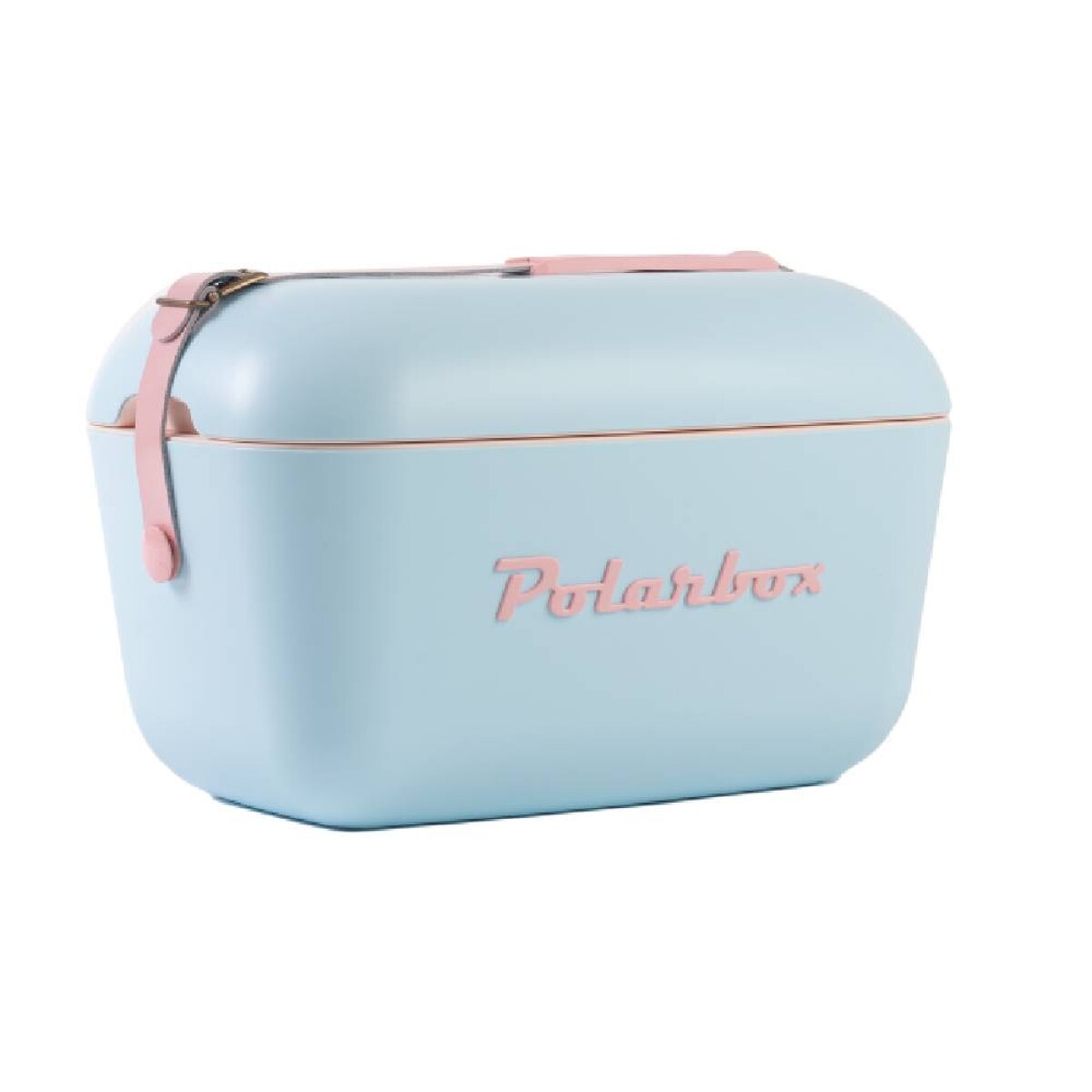 Glacière Rétro Polarbox 20L - Style Vintage, Isolation 24h, Poignée Cuir, Parfaite Pour Pique-nique Et Plage