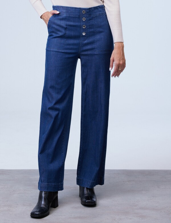 Pantalon Tencel Wide JEAN