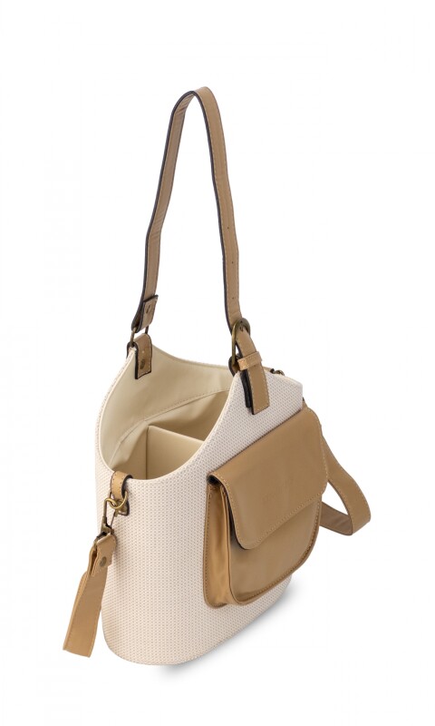 POSATERMO FILIPINAS TELAR CUADRICULADO TOSTADO Y ROSA