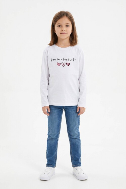 Camiseta manga larga BLANCO