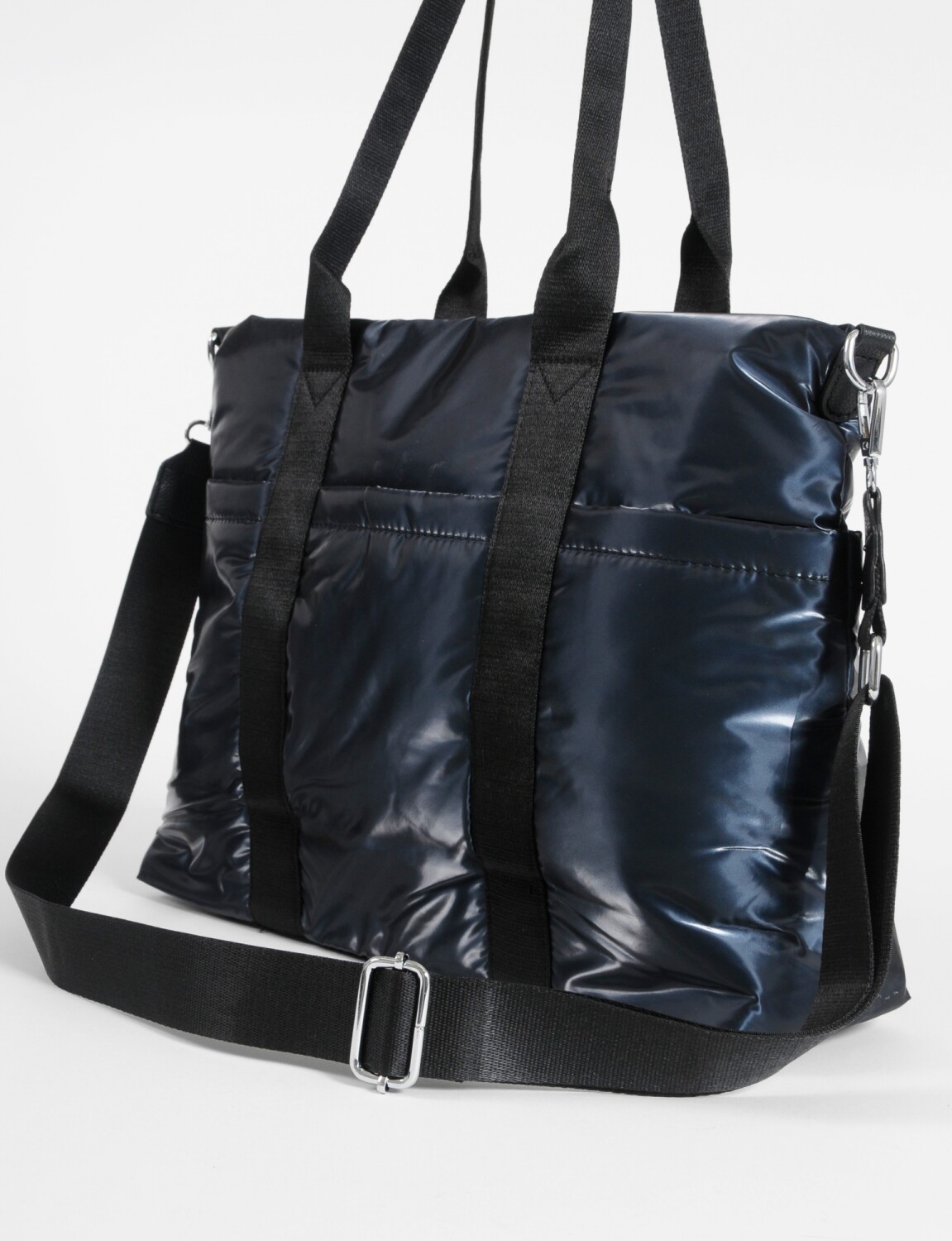 Bolso porta laptop shinny azul Symphorine