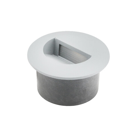 Luminaria de embutir LED cálida 2W IP65 Ø83x33mm IX4801