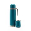 Set termo Comet Bologna 1 lt + Mate de 160 ml Azul