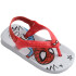 Sandalias Infantiles Havaianas New Baby Heroes Gris Hielo