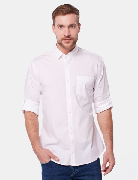 CAMISA LISA Blanco