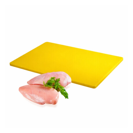Tabla de Corte 30x45x1.3 cm Amarillo Polietileno Tabla de Corte 30x45x1.3 cm Amarillo Polietileno