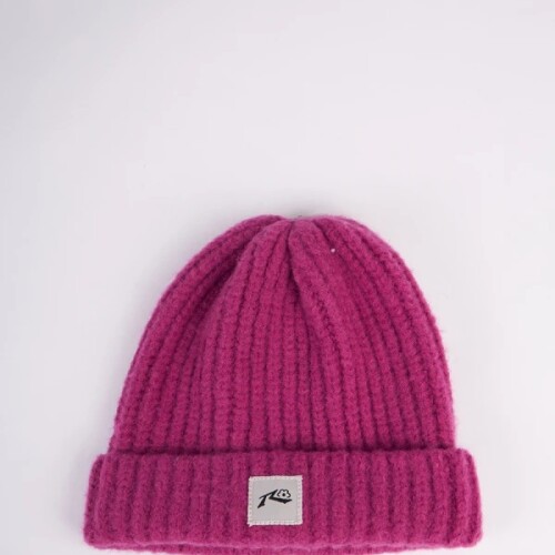 Gorro Hombre Tejido Rusty Magenta