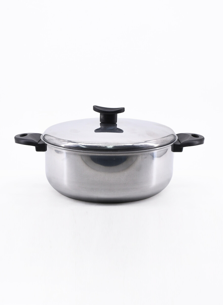 OLLA EXTRA CON TAPA INOX - PLATEADO 