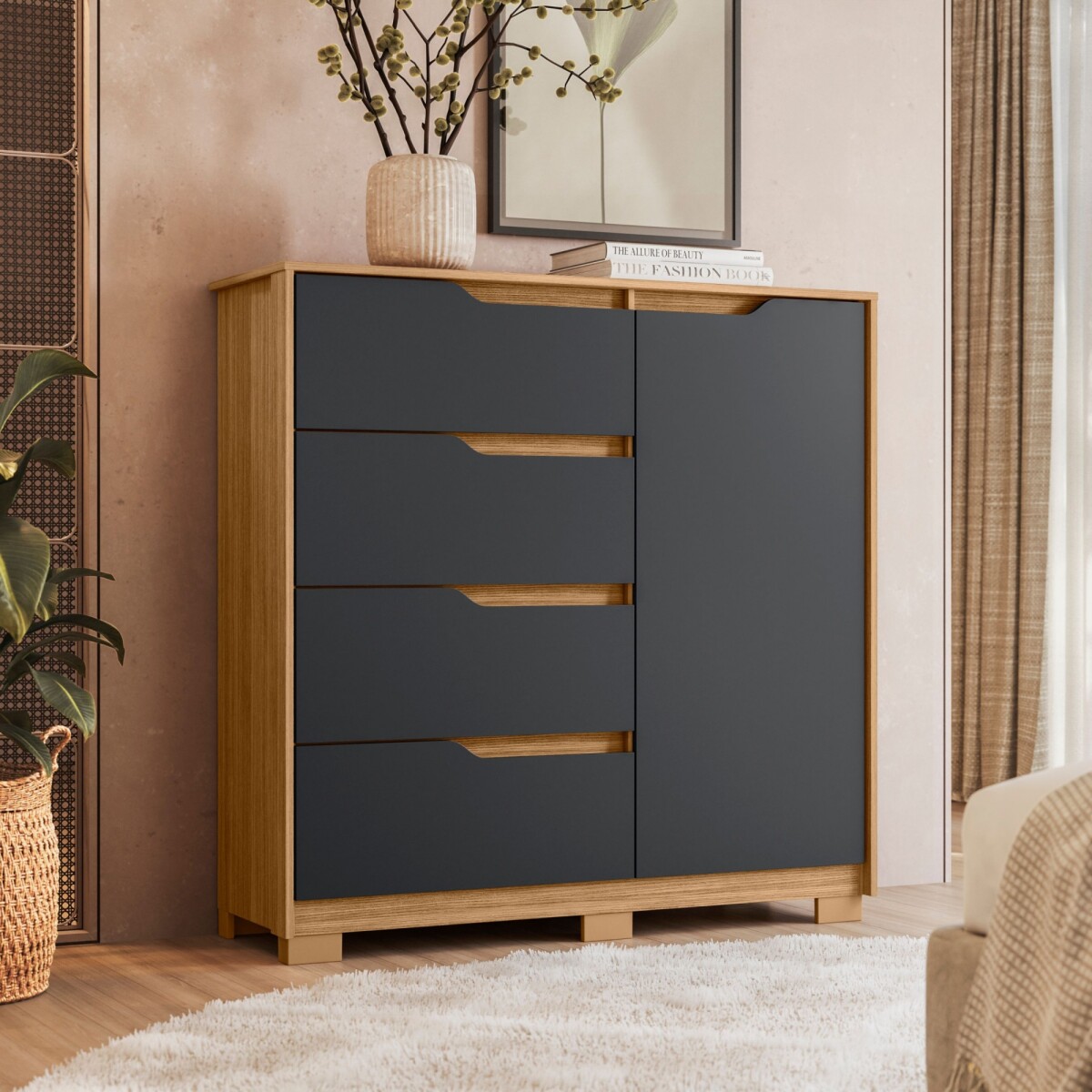 Cómoda zapatera 4 Cajones Sole - Infinite 