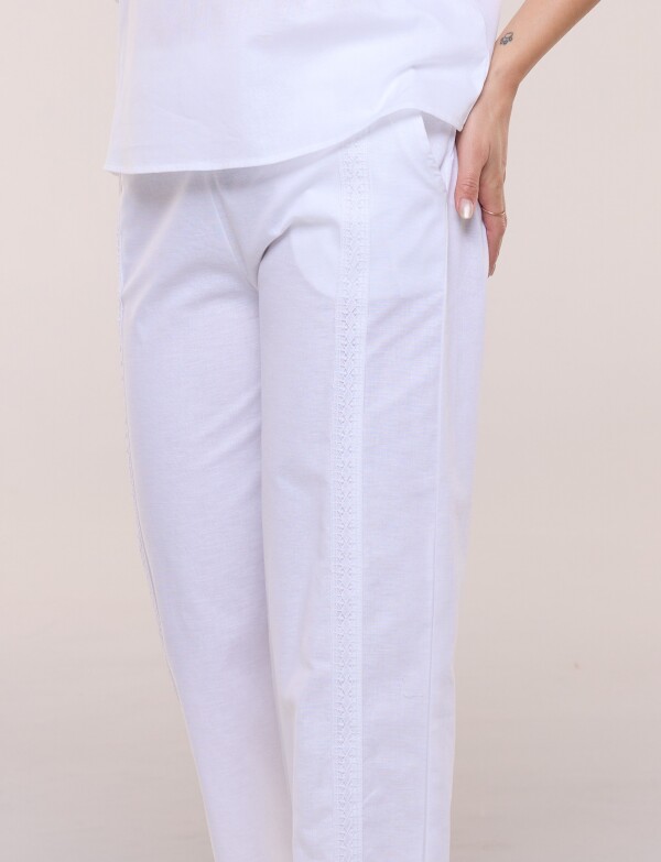 Panalon Crop Lino BLANCO