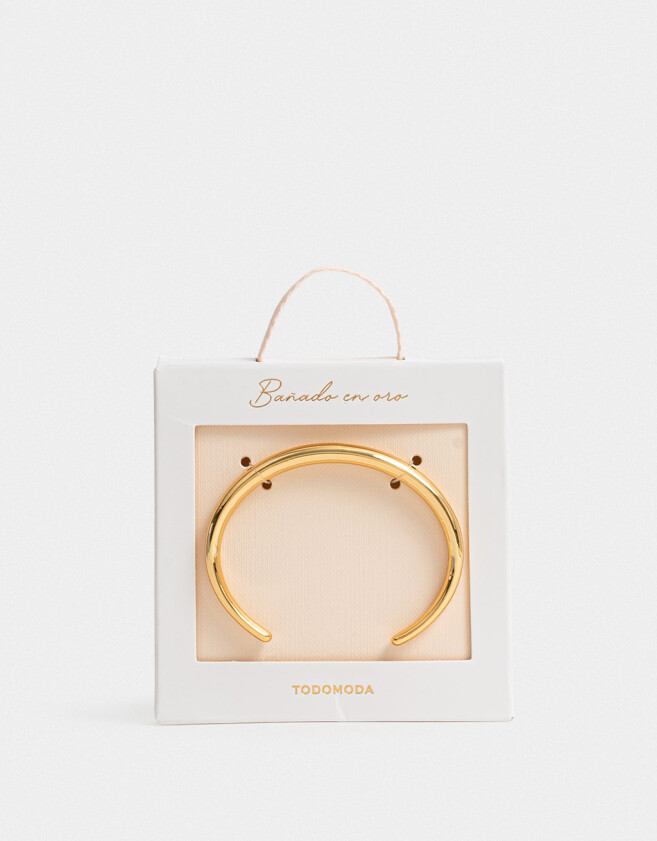 Brazaletes Premium Gold Brazaletes Bañado En Oro - Dorado