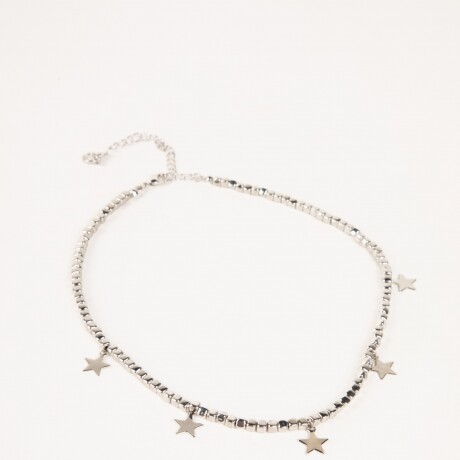 COLLAR BALTE Plateado