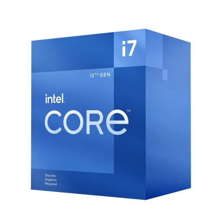 Procesador Intel Core i7 12700F Box 2.1Ghz LGA1700. Nucleos: 12 / Hilos 20 Procesador Intel Core i7 12700F Box 2.1Ghz LGA1700. Nucleos: 12 / Hilos 20