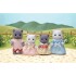 Sylvanian Families Familia Gato Persa Juguete Figuras Niños Sylvanian Families Familia Gato Persa Juguete Figuras Niños