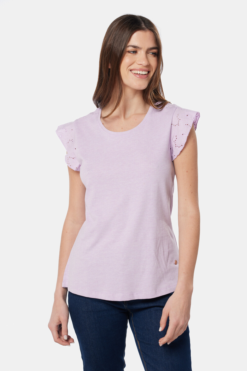 REMERA LISA Lila