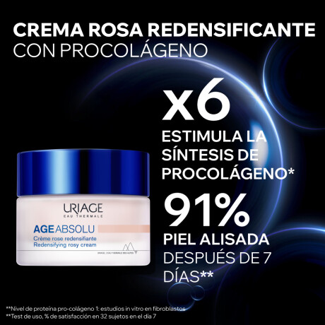 Crema Uriage Age Absolu Redensificante Rosada 50ml Crema Uriage Age Absolu Redensificante Rosada 50ml