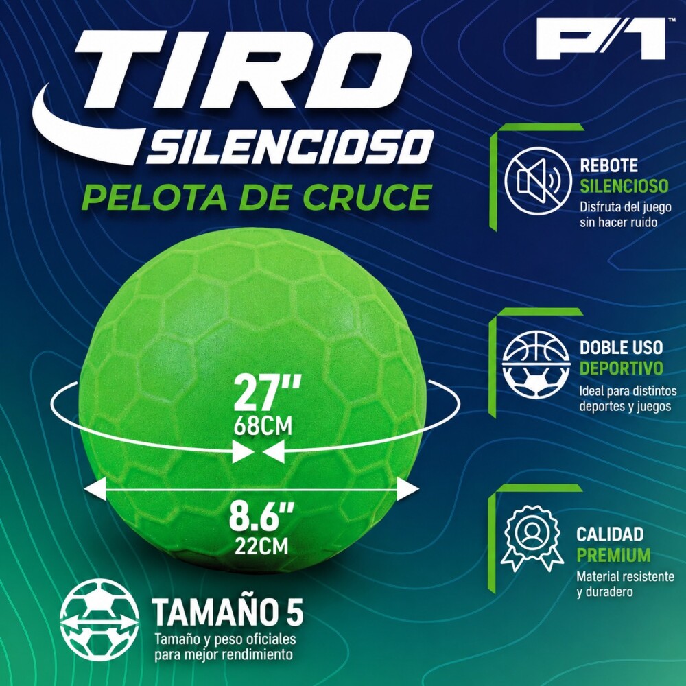 Pelota silenciosa p1 Basket y futbol Pelota silenciosa p1 Basket y futbol