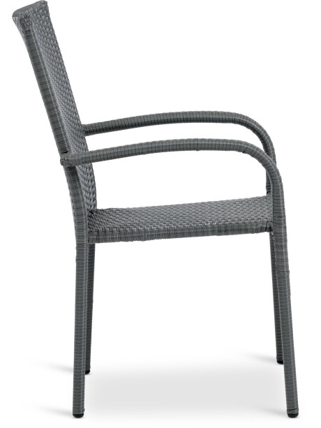 Silla apilable GUDHJEM gris Silla apilable GUDHJEM gris