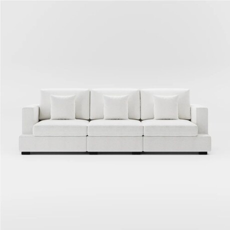 Sillón NUBA BLANCO - 3 CUERPOS