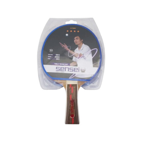PALETA DE PING PONG SENSEI 4 STARS Blue