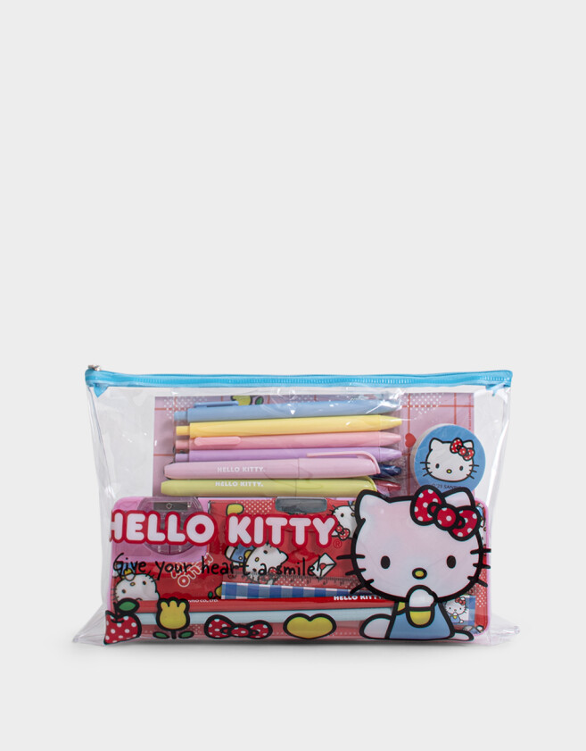 Librería Sets Licencias Set De Librería Con Estuche "hello Kitty" - Combinacion Multicolor