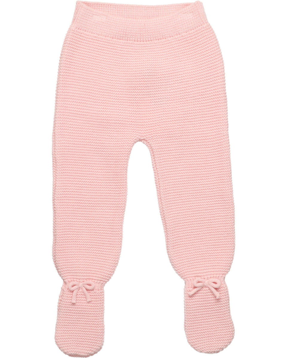Pelele tejido rosa bebe 