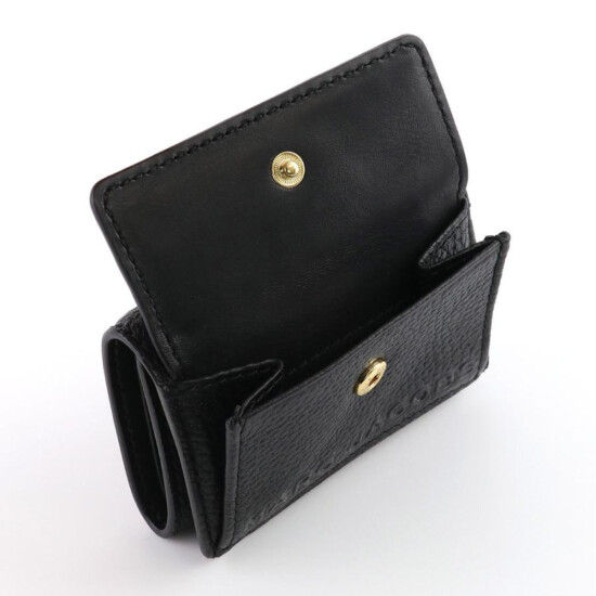 Billetera de cuero compacta, Marc Jacobs 0