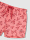 Bañador Estampado Langosta Rosa