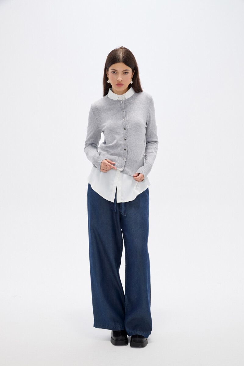 Saco Sylven - Gris Melange Medio 