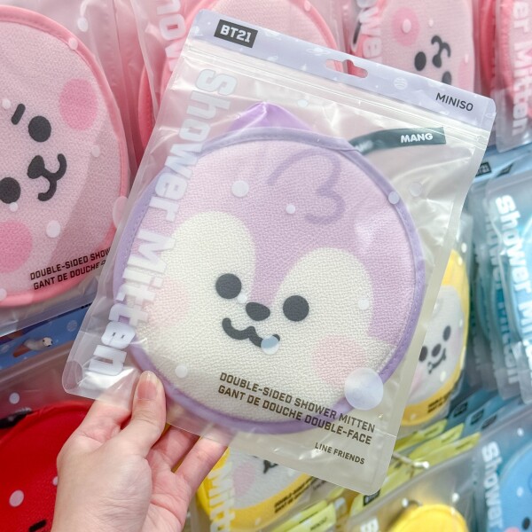 Guante exfoliante BT21 baby Mang