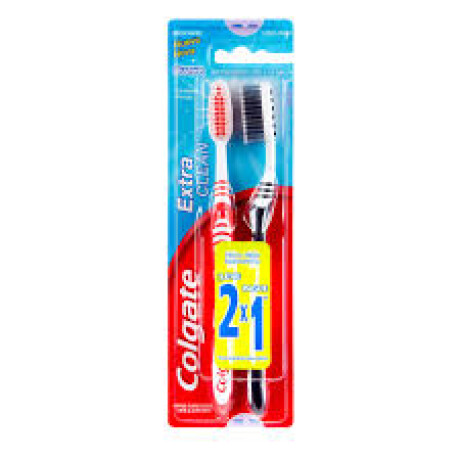 CEPILLO COLGATE EXTRA CLEAN 2X1 CEPILLO COLGATE EXTRA CLEAN 2X1