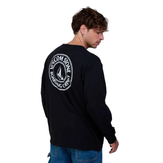 Remera Volcom ABG Horizon - Negro Remera Volcom ABG Horizon - Negro