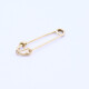 Alfiler en oro 18k. Alfiler en oro 18k.