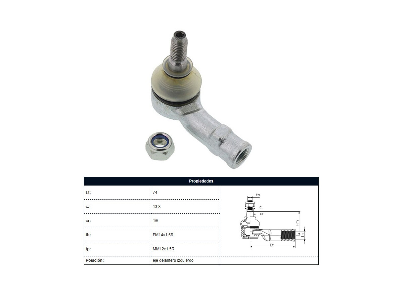 Puntero Audi A3, Volks Golf 96-06 Izq 