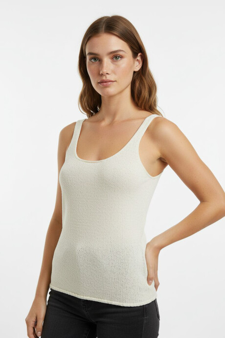 Musculosa Gustal Marfil / Off White