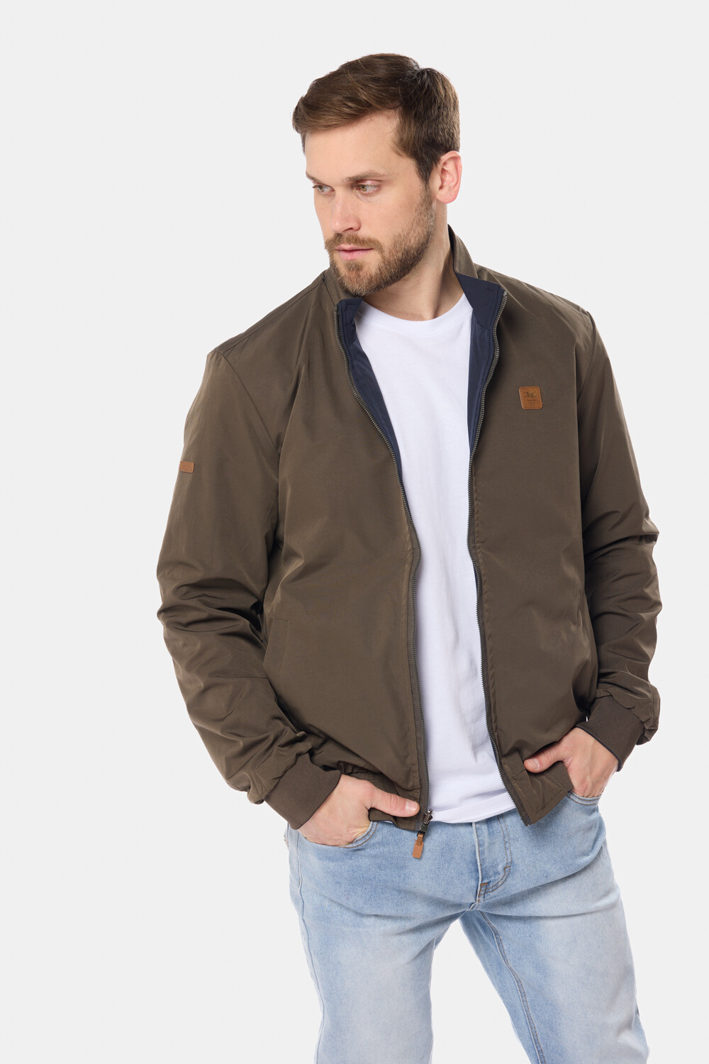 CAMPERA REVERSIBLE Azul