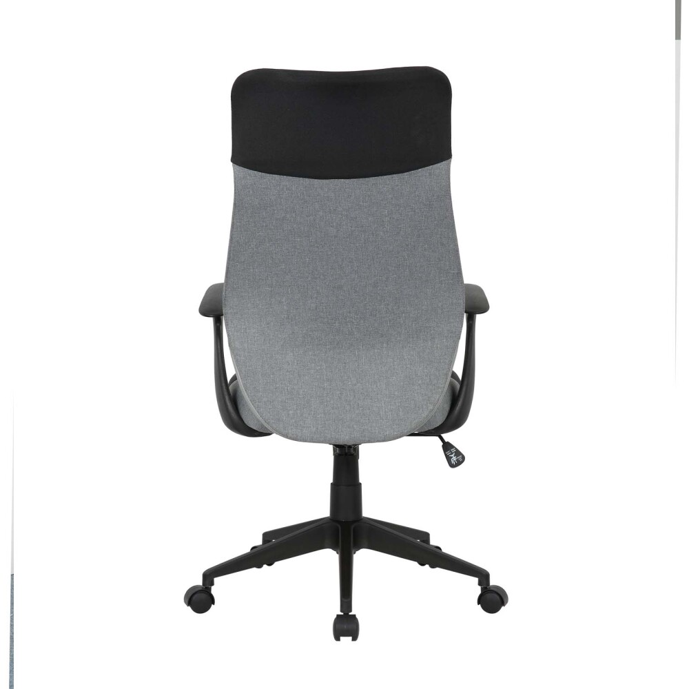 SILLA DE ESCRITORIO MALLA-Y-POLIPROPILENO GRIS D-220