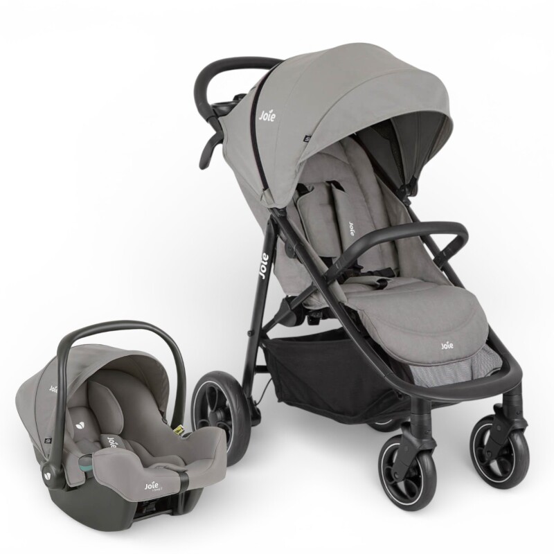 Travel System Joie Litetrax + Silla de Auto i-Snug2 + Protector de Lluvia Travel System Joie Litetrax + Silla de Auto i-Snug2 + Protector de Lluvia