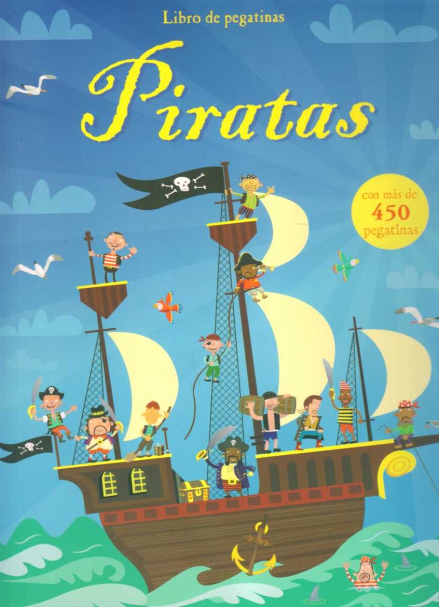 PIRATAS. LIBRO DE PEGATINAS 