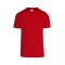 Camiseta a la base peso medio Rojo
