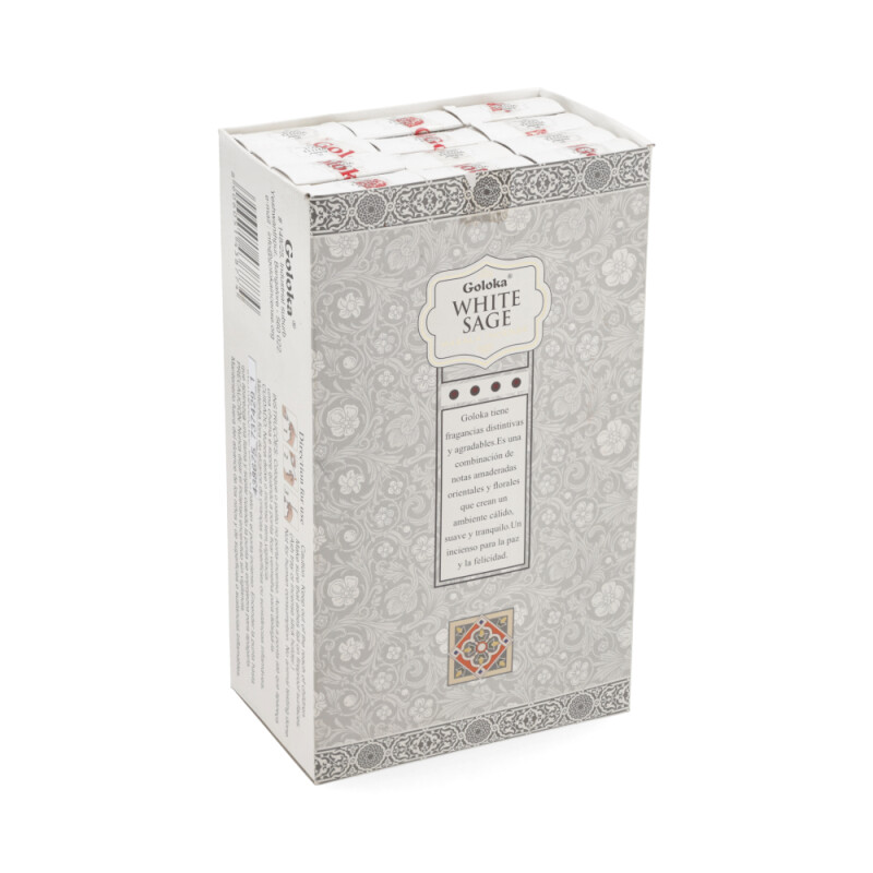 INCIENSO GOLOKA CAJA X12 Salvia Blanca