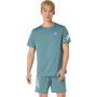 Polo Running Icon SS Top Hombre Foggy Teal