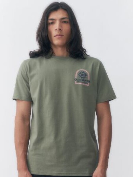 T-SHIRT QUIKSILVER 40604 VERDE