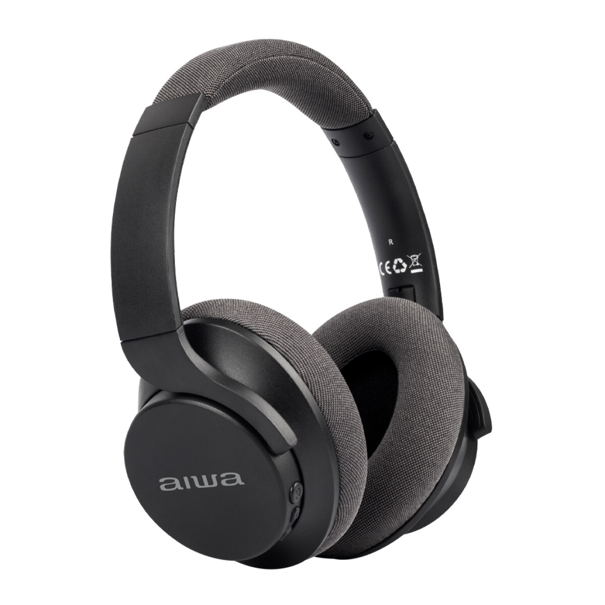 Auriculares Bluetooth Noise Cancelling AIWA Plegables con Microfono Incorporado y Entrada Auxiliar 