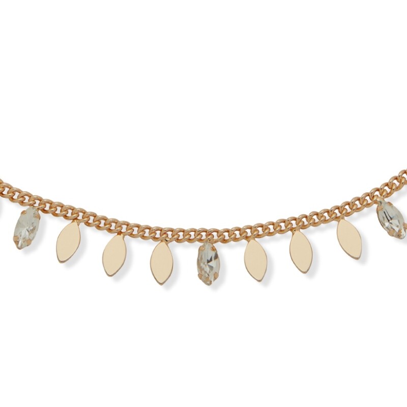 Nk 17In Crystal Collar Crystal