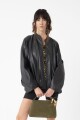 Chaqueta bomber Negro